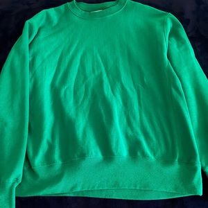 Champion green sweatshirt